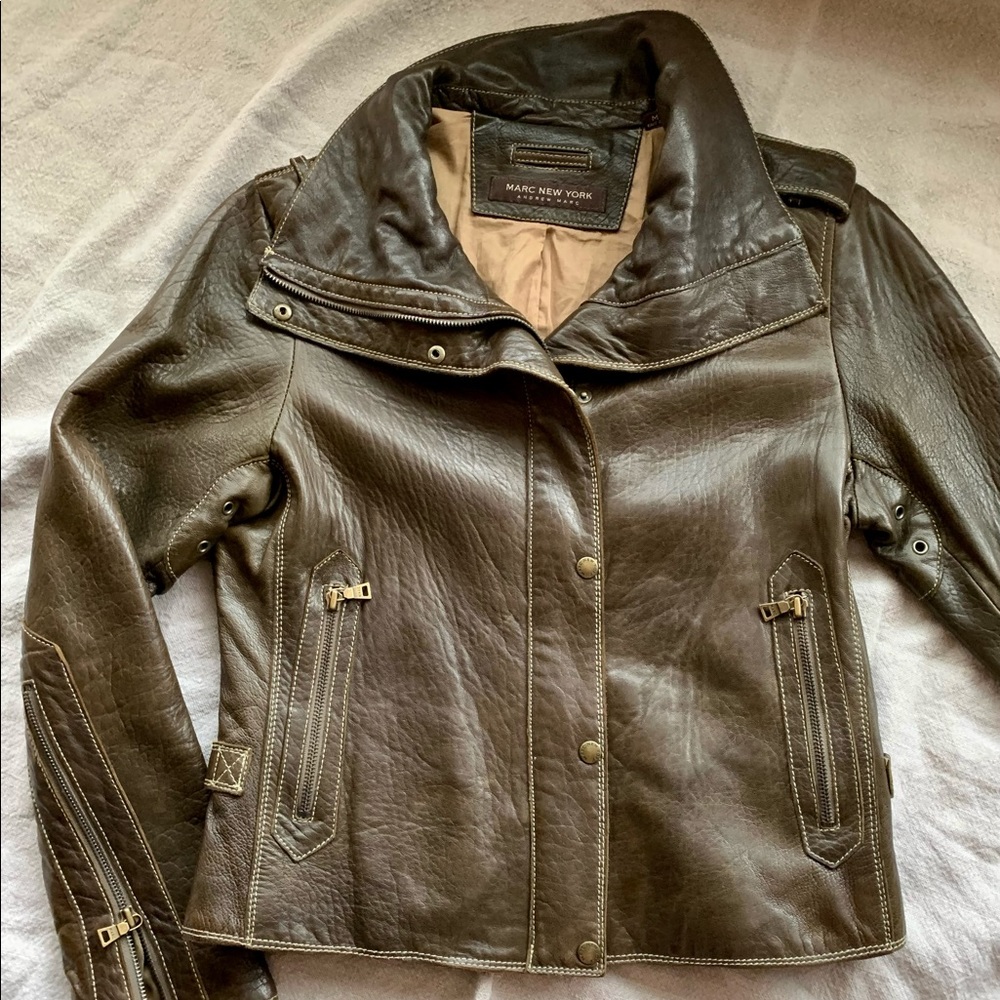 Andrew Marc Leather Jacket